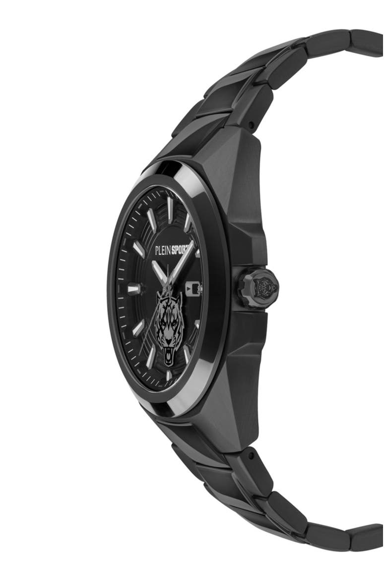 Tigermaster Quartz Bracelet Watch, 47mm, Alternate, color, BLACK
