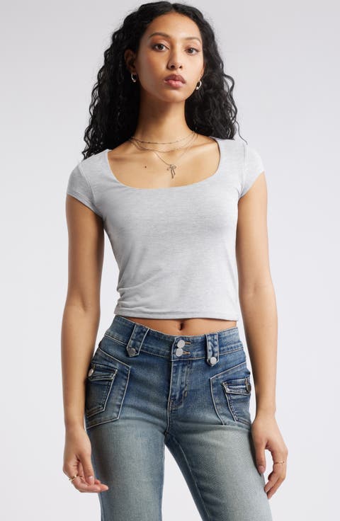 Square Neck Baby Tee