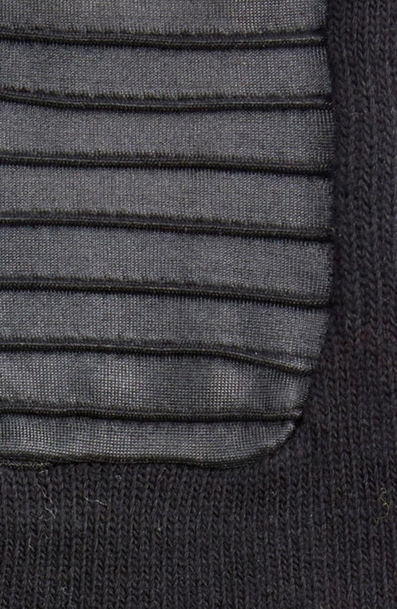 Arebesk Moto Assorted 2-Pack No-Slip Open Toe Socks, Alternate, color, Black / Light Pink