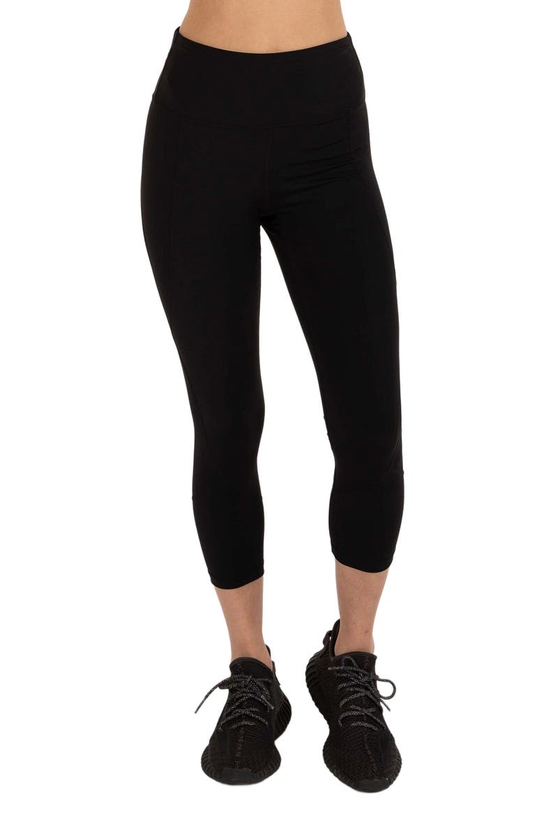 Rebody Active Power Up Silkiflex Leggings 21.5", Main, color, Midnight Black