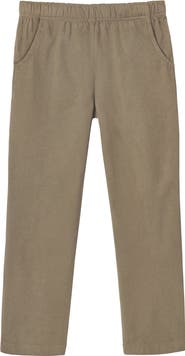 CITY THREADS Girls Soft 100% Cotton UPF 50+ Jersey Pocket Pants