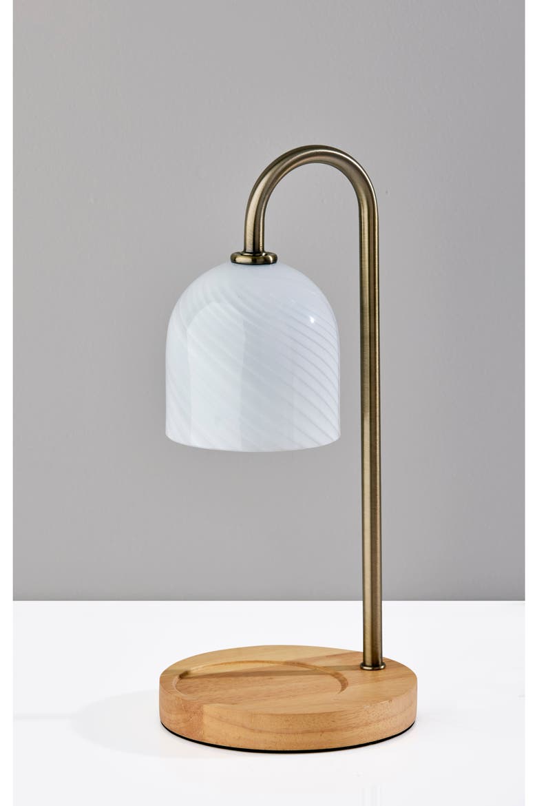 Alcott Candle Warmer Lamp, Alternate, color, ANTIQUE BRASS