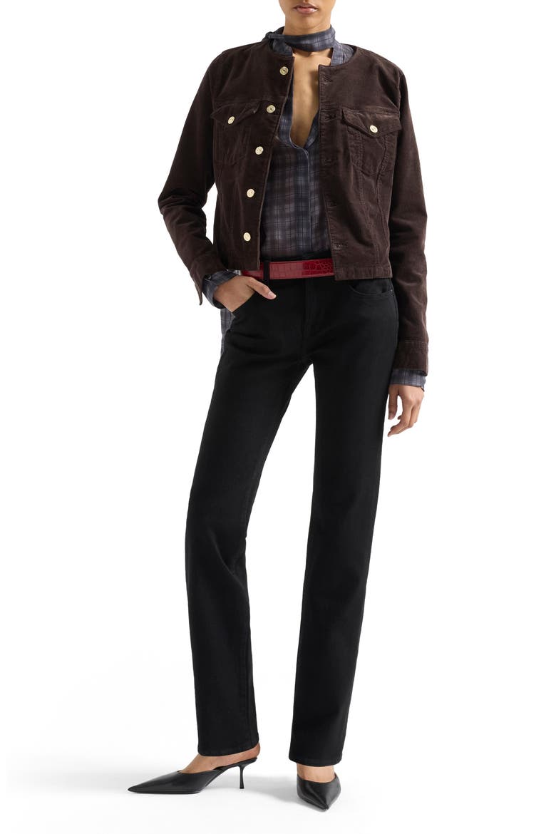 Vicky Corduroy Jacket, Alternate, color, CORDUROY COFFEE