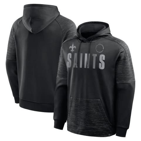 Men's Fanatics Black New Orleans Saints Chip Shot Pullover Hoodie
