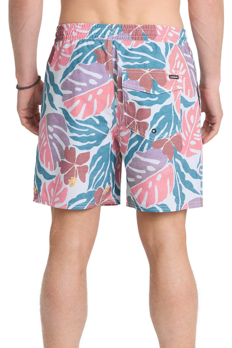 Mix Volley 17" Swim Trunks, Alternate, color, BLUE CORAL