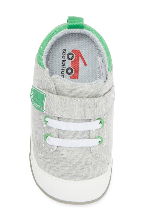 See Kai Run Girls' Stevie Mini Sneakers - Toddler, Little Kid In Gray Jersey