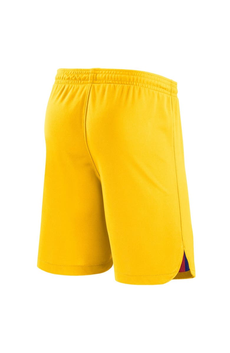 Nike Men's Nike Yellow Barcelona Stadium Fourth Performance Replica Shorts, Alternate, color, Yellow
