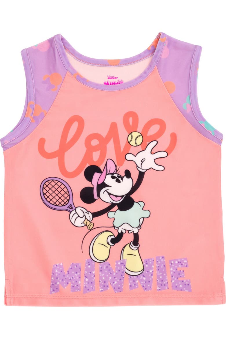 Minnie Mouse Athletic 2-Piece Tank Top and Skort Set, Alternate, color, Minnie Pink and Purple