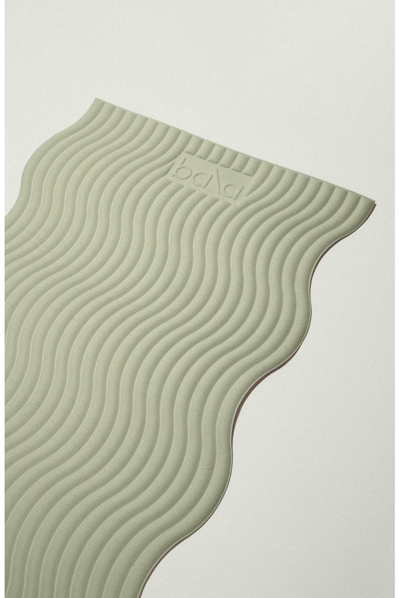 The Plush Mat, Alternate, color, Sage / Wavy