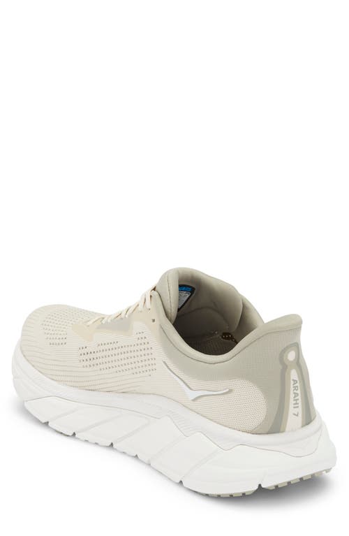 Hoka Arahi 7 Running Shoe In White