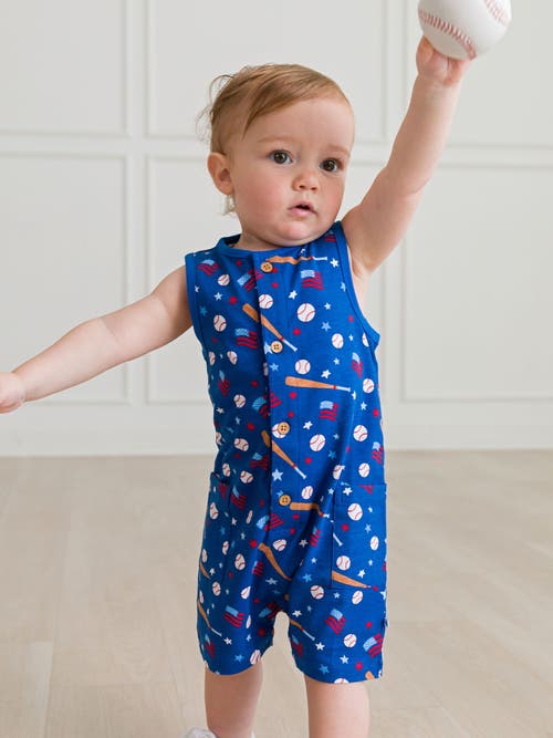 Ruggedbutts Baby Boys Pocket Knit Romper