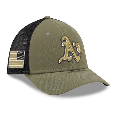 Men's New Era  Olive Athletics 2026 Armed Forces Day 39THIRTY M-Crown Flex Hat