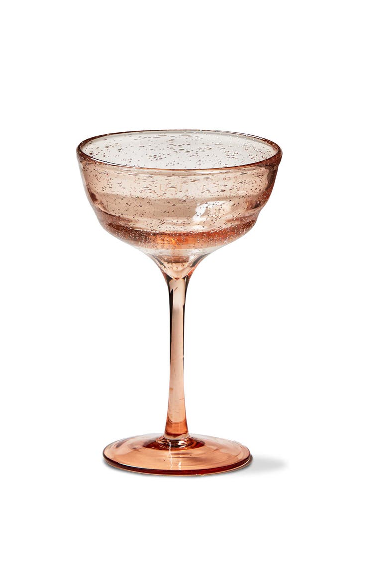 BBubble Glass Coupe Wine Glasses, Main, color, Pink