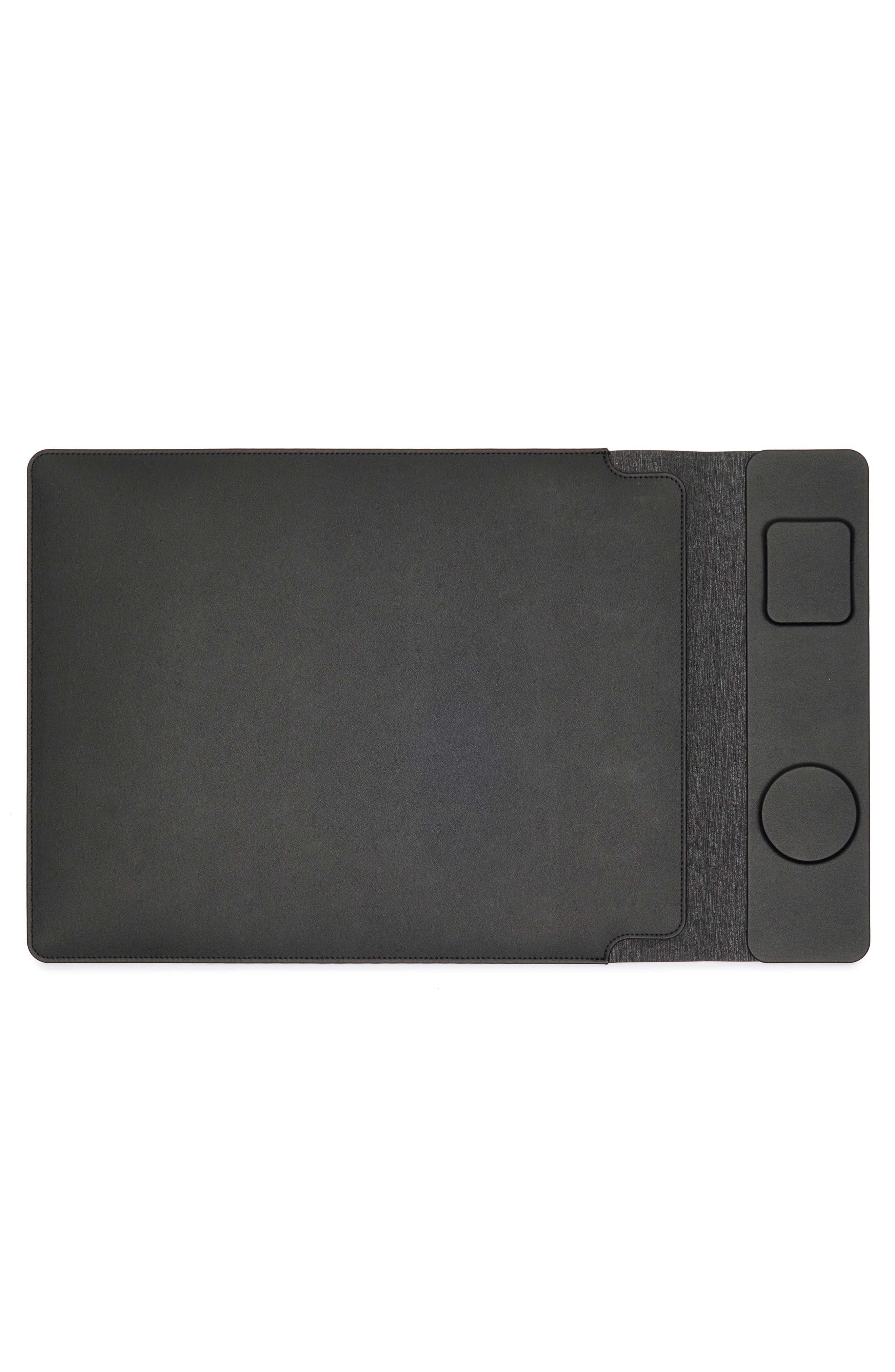 JOURNEY Nexa 15-Inch Wireless Charger Laptop Sleeve, Alternate, color, Black