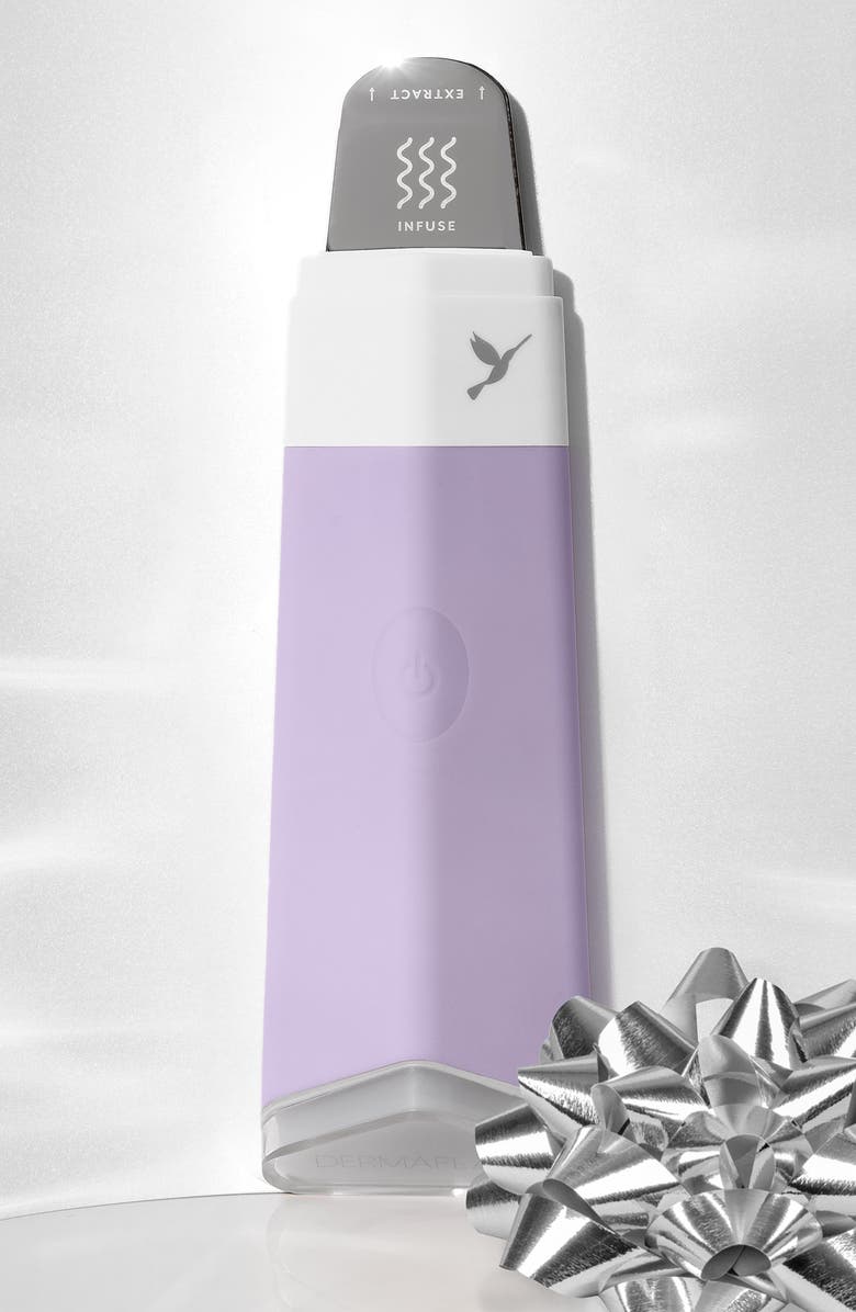DERMAFLASH Ultrasonic Pore Extractor & Serum Infuser, Alternate, color,