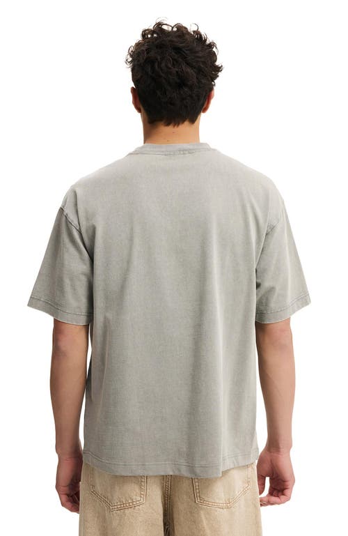 Cotton On Box Fit Plain T-shirt In Green