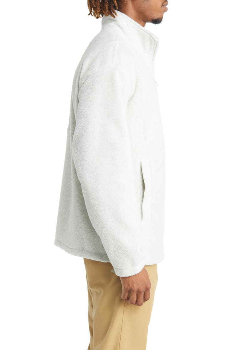 Blanket Fleece Half-Zip Pullover, Alternate, color, BEIGE HEATHER