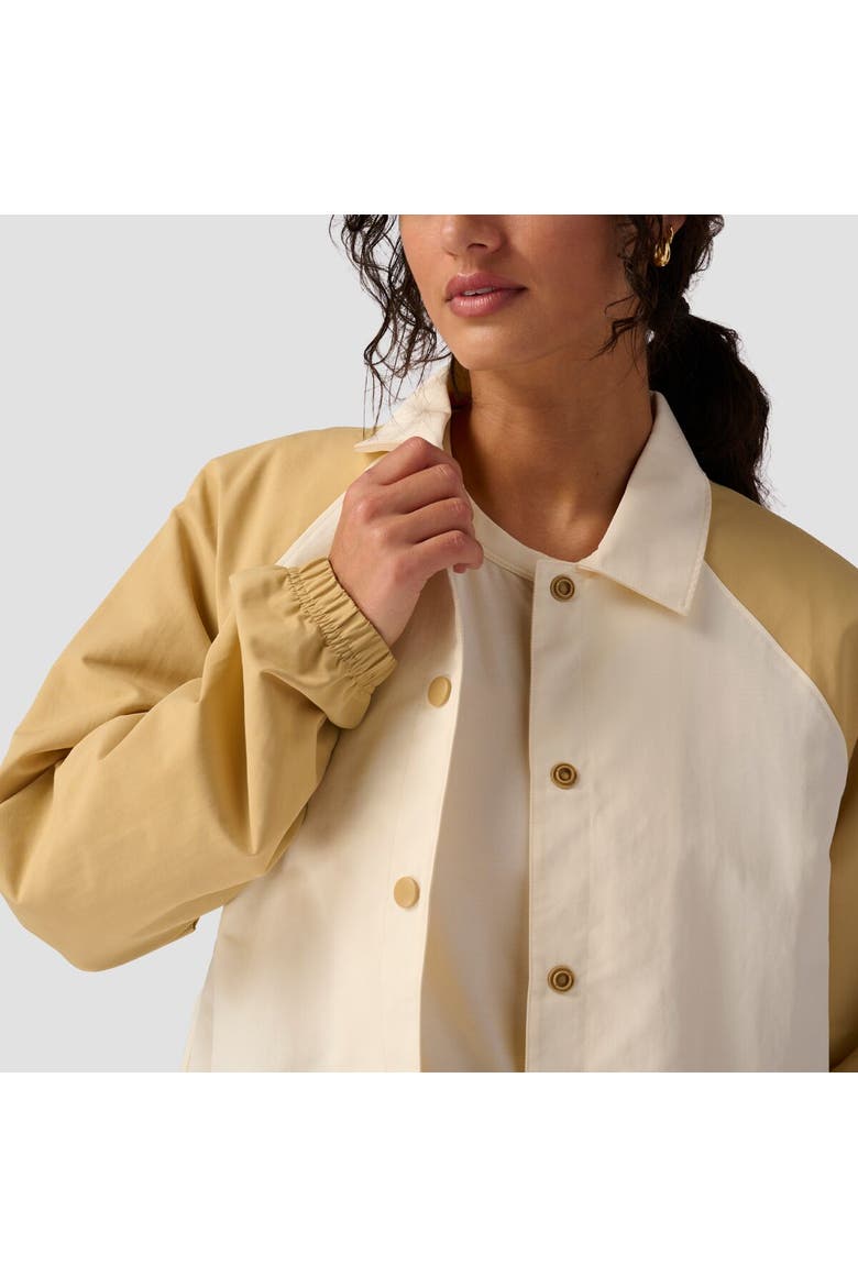 Utility Coaches Jacket - Women's, Alternate, color, Egret/Taos Taupe