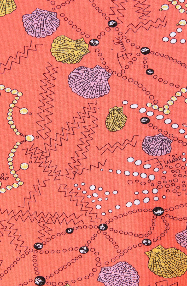 Emilio Pucci Conch Print Bikini Top, Alternate, color, 