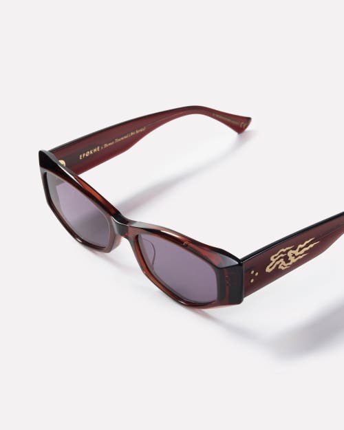 Epokhe Guilty Sunglasses In Brown