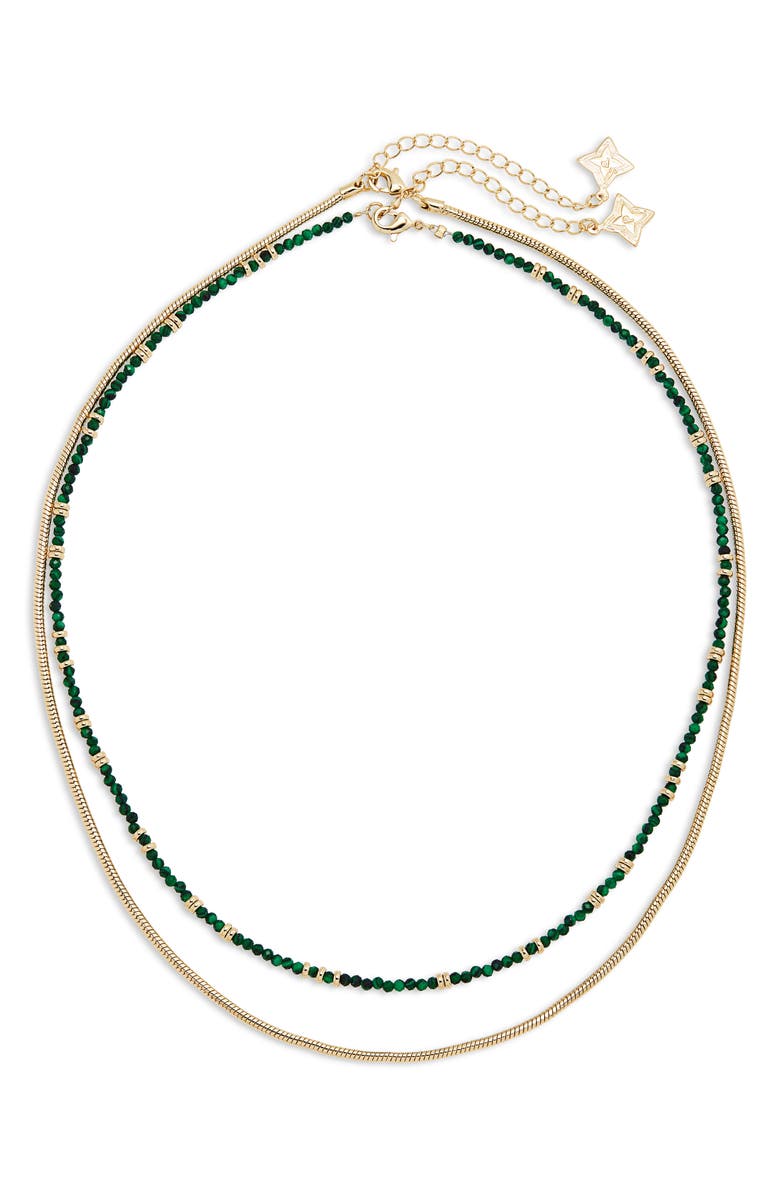 Panacea Set of 2 Assorted Necklaces, Main, color, 