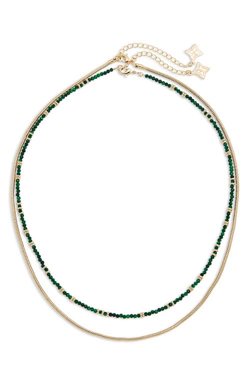 Panacea Set Of 2 Assorted Necklaces