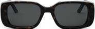DIOR Wildior S2U 53mm Polarized Geometric Sunglasses