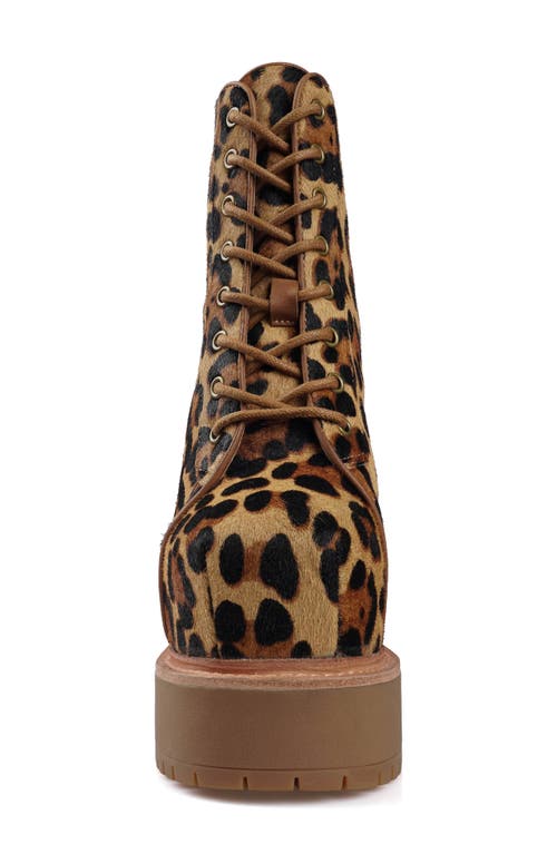 Zigi Adelina Platform Bootie In Animal Print