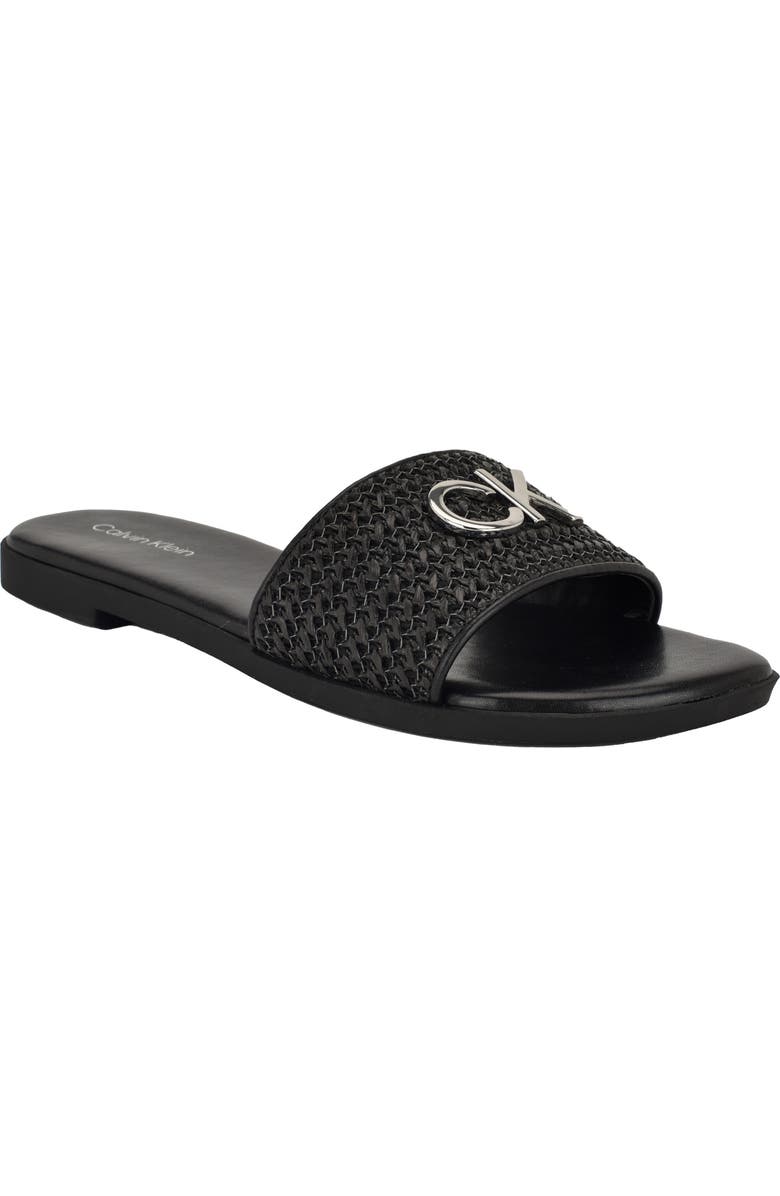 Calvin Klein Koly Slide Sandal, Main, color, Black
