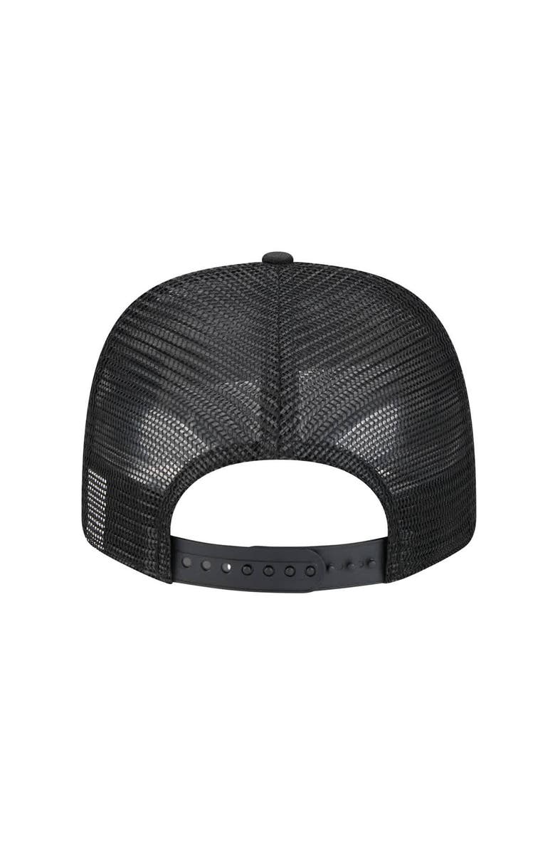 New Era Men's New Era Black Cincinnati Bengals Adventure Camo Trucker 9SEVENTY Stretch-Snap Adjustable Hat, Alternate, color, 