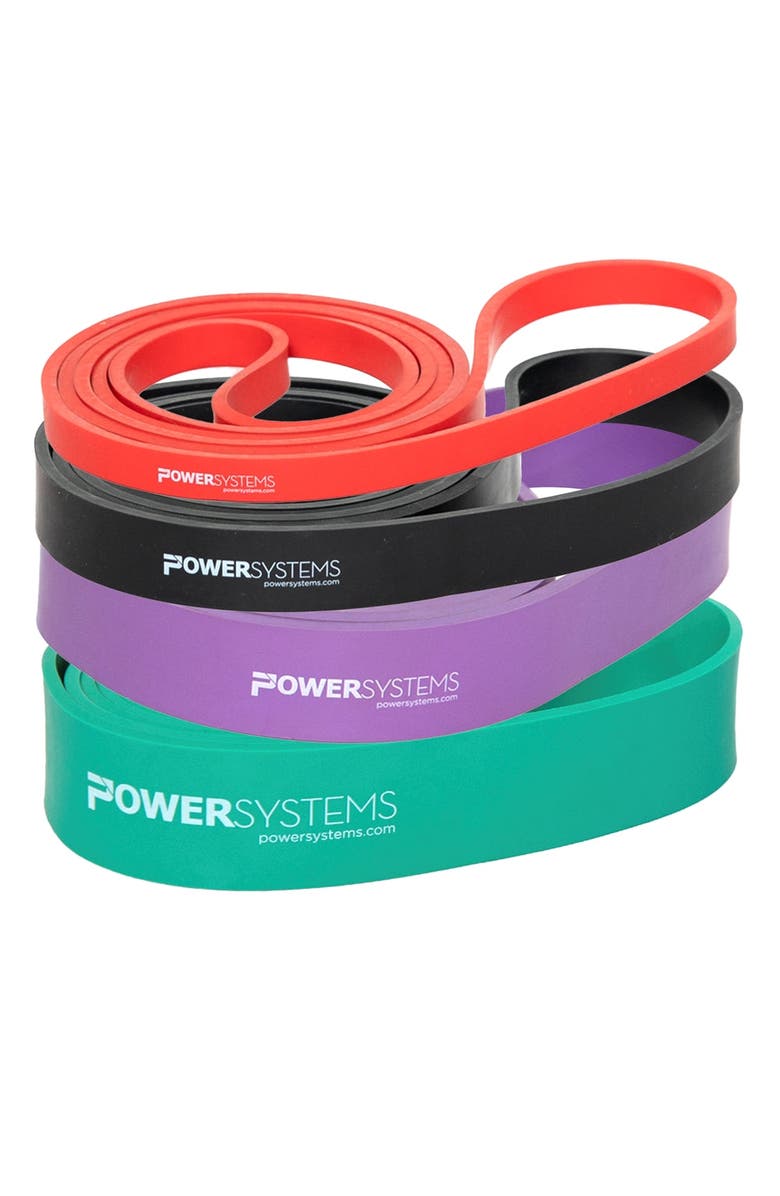 Power Systems 41 Strength Band - Resistance Band for Strength Training, Alternate, color, Black
