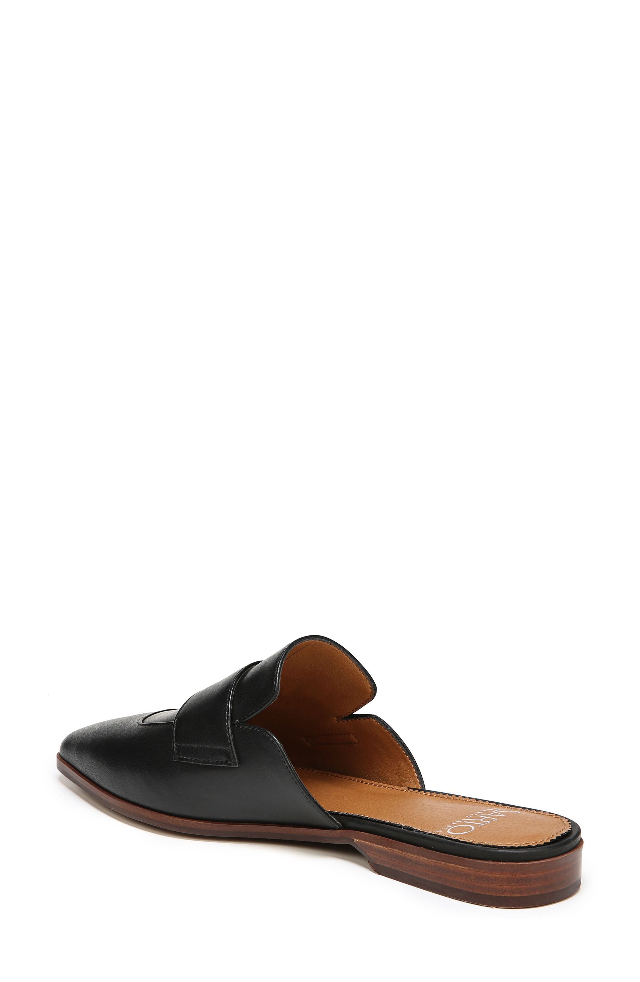 Palmer Mule, Alternate, color, BLACK LEATHER