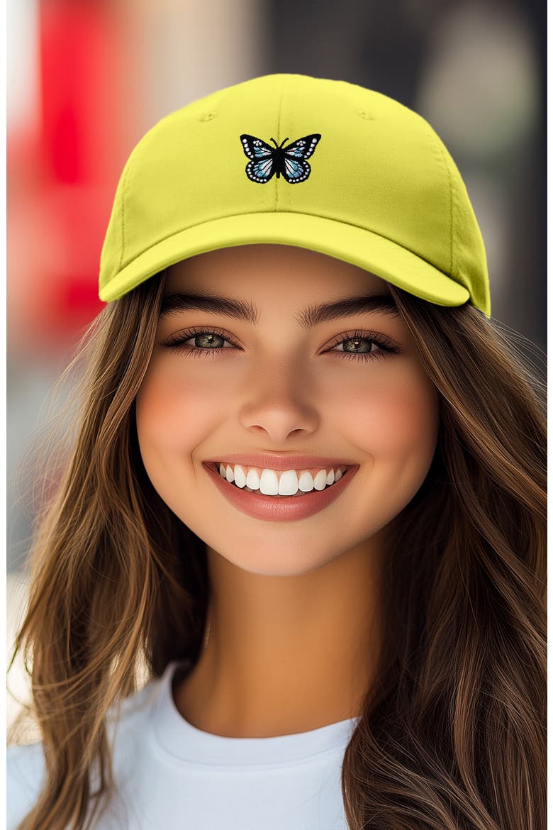 Butterfly Hat, Alternate, color, Yellow