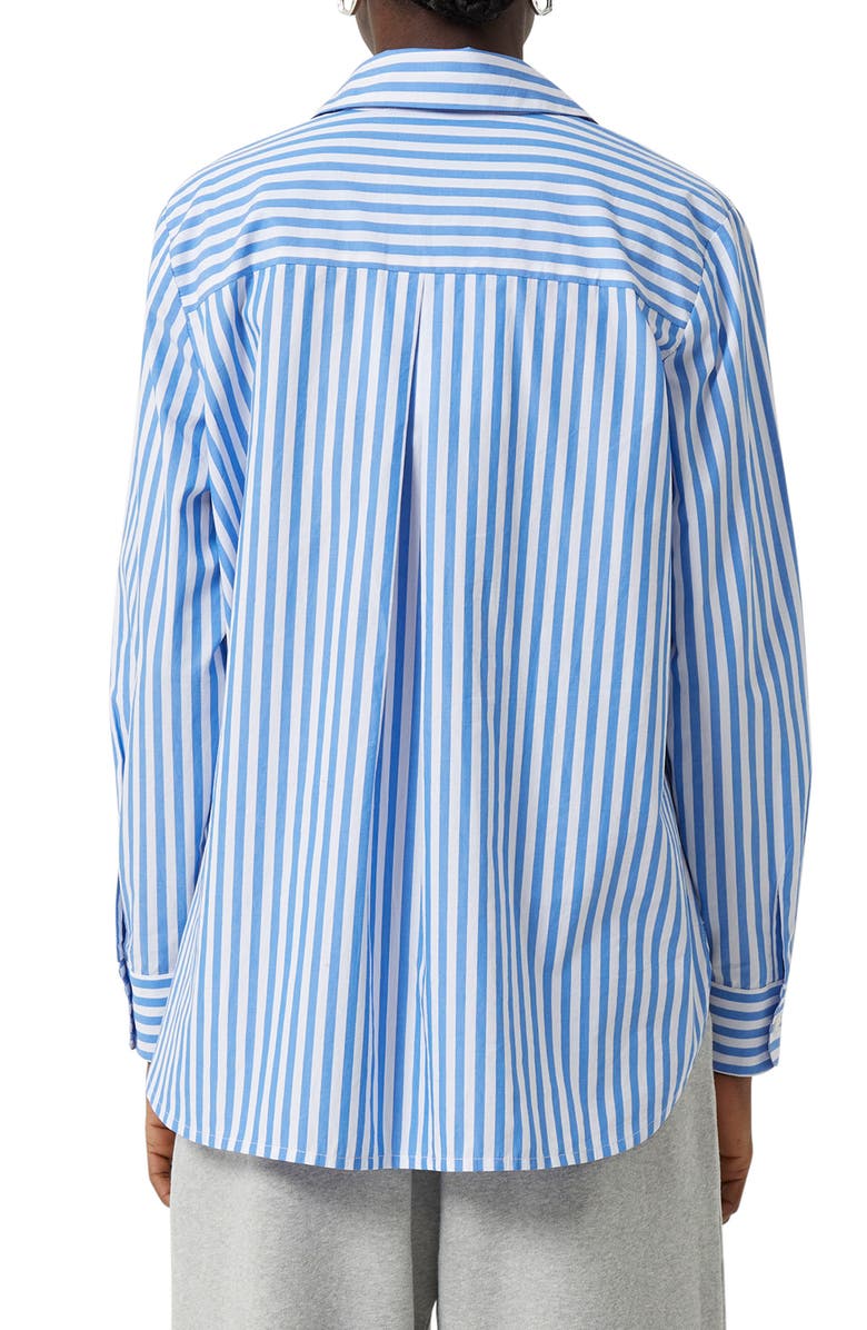 French Connection Thick Stripe Button-Up Shirt, Alternate, color,