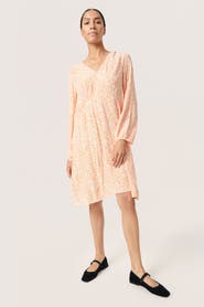 Soaked in Luxury Zaya Knee-Length Long Sleeve Dress