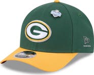 New Era Men's New Era Green/Gold Green Bay Packers 2026 NFL Draft 9FORTY M-Crown Adjustable Hat