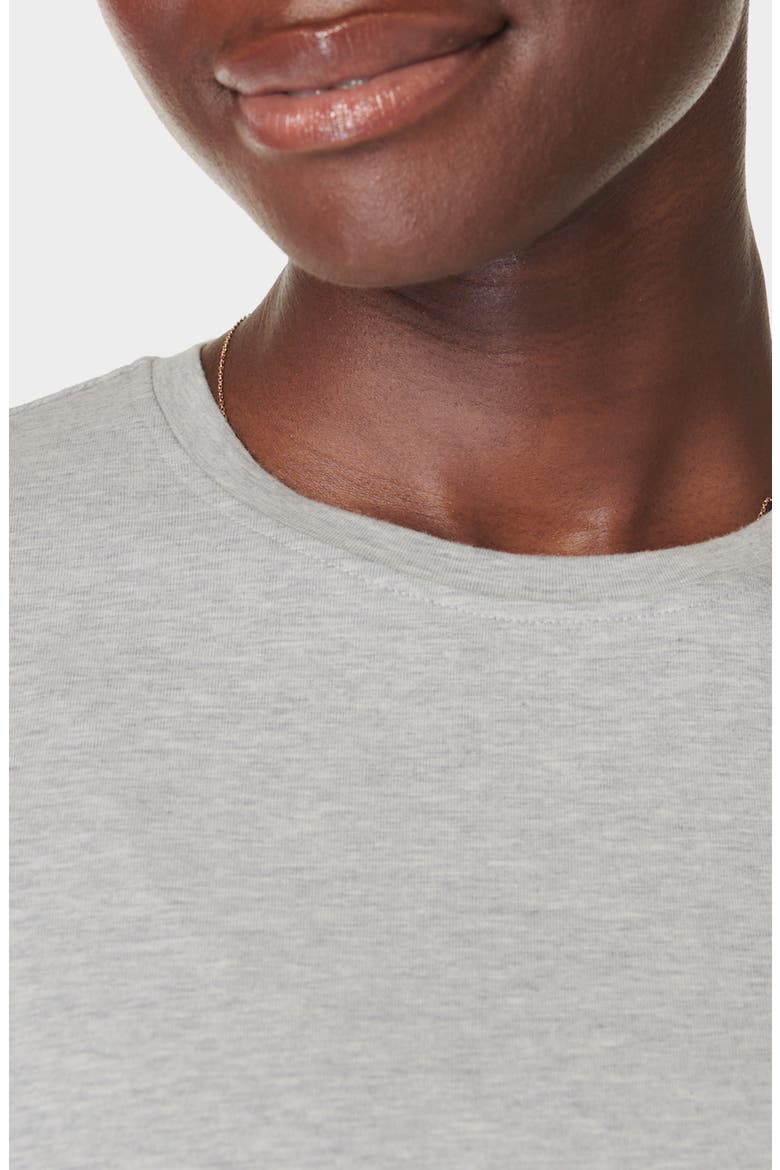 Essential Sculpt Long Sleeve T-Shirt, Alternate, color, LIGHT GREY MARL