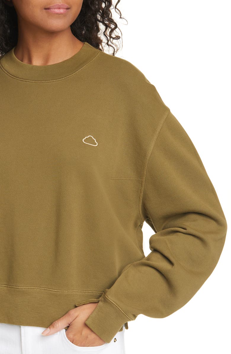 FRAME Easy Organic Cotton Sweatshirt, Alternate, color,