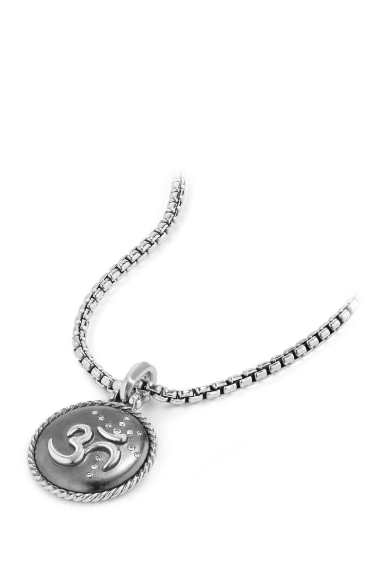 David Yurman Om Diamond Amulet, Alternate, color,