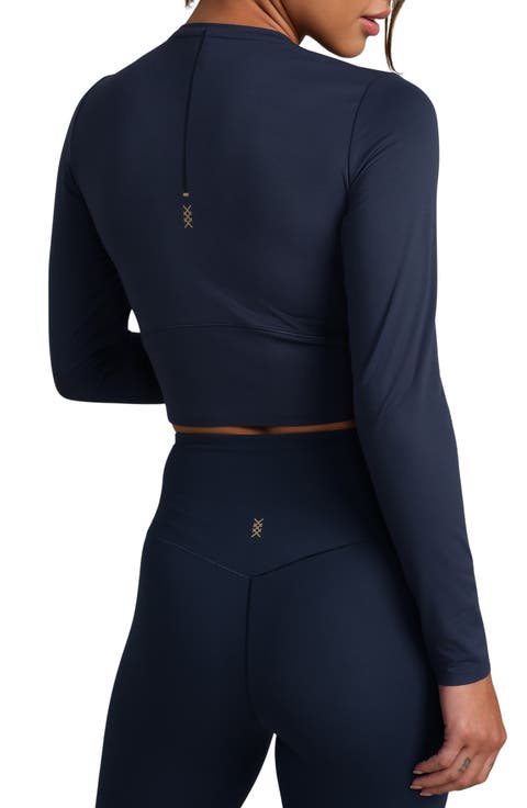 Serene Fitted Long Sleeve Performance Top