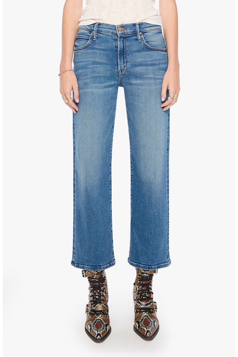 Tunnel Vision Flood Mid Rise Wide Leg Jeans, Main, color, STRIKE IT RICH