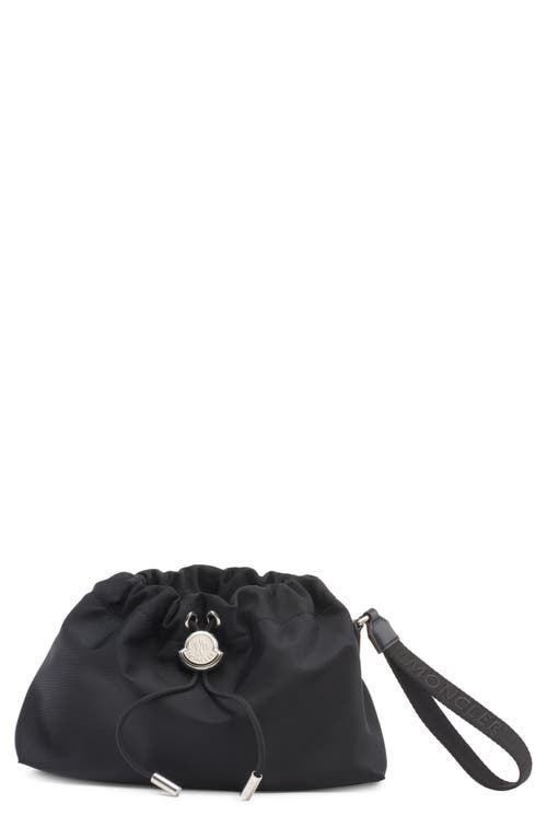 Moncler Trick Nylon Pouch In Black