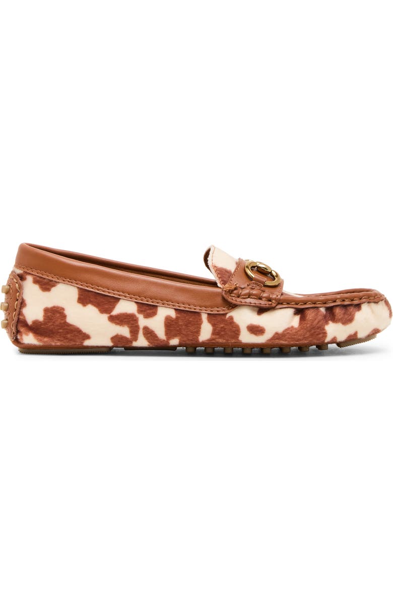 Anne Klein Chrystie Bit Loafer, Alternate, color, Cow Print