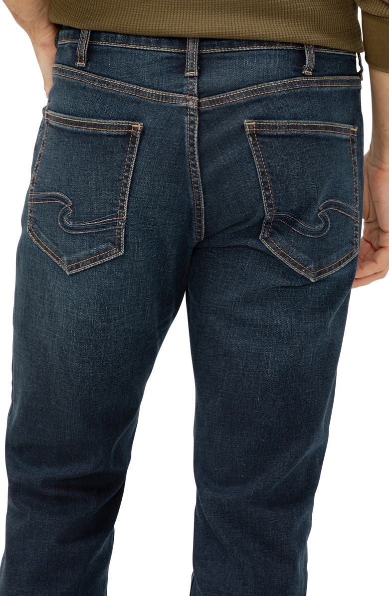 Silver Jeans Co. Eddie Athletic Fit Tapered Jeans, Alternate, color, Twister