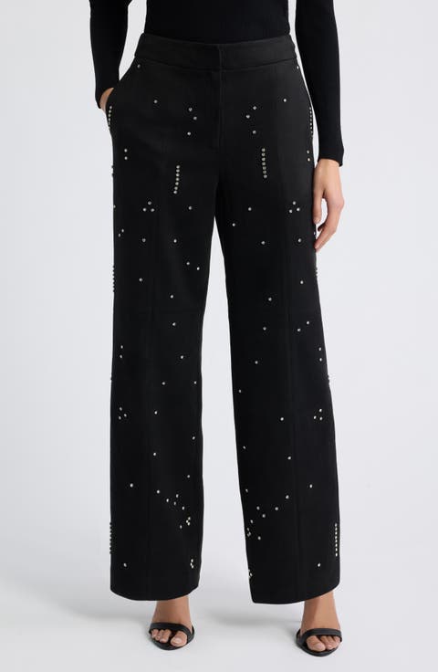 Amara Embellished Bootcut Pants