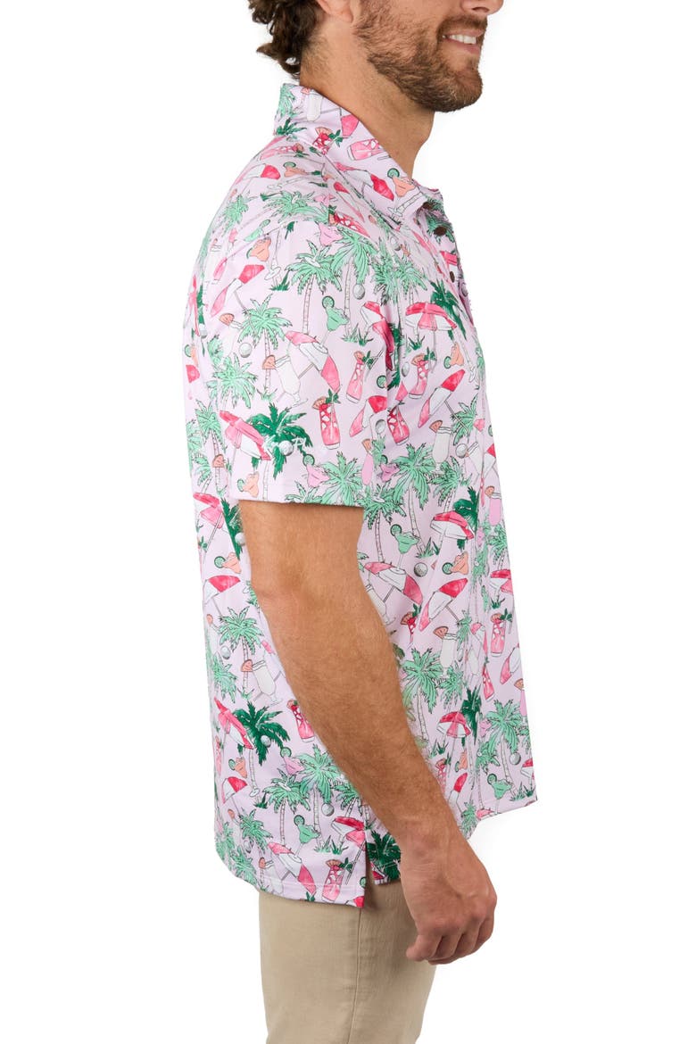 The Masters of Leisure - Golf Shirt, Alternate, color, Pink