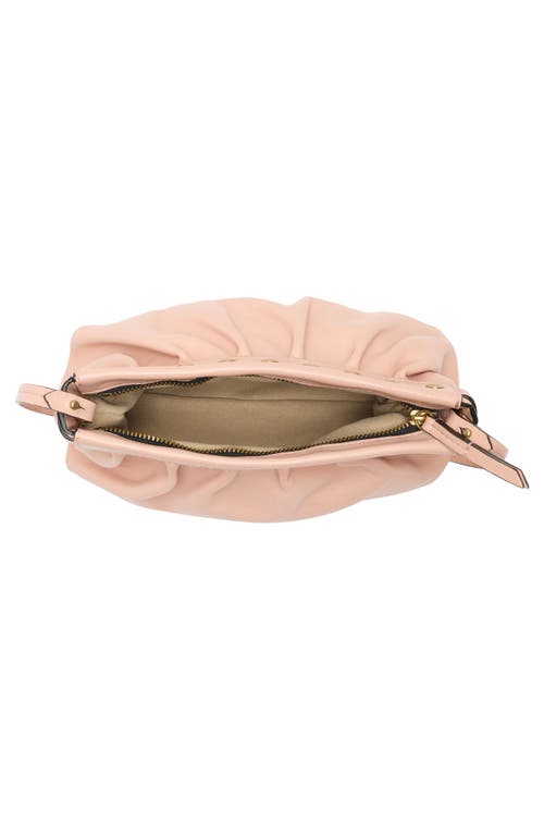 Isabel Marant Small Luz Leather Clutch In Pink