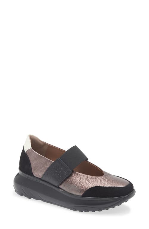 Wonders A-4011 Platform Slip-on Sneaker