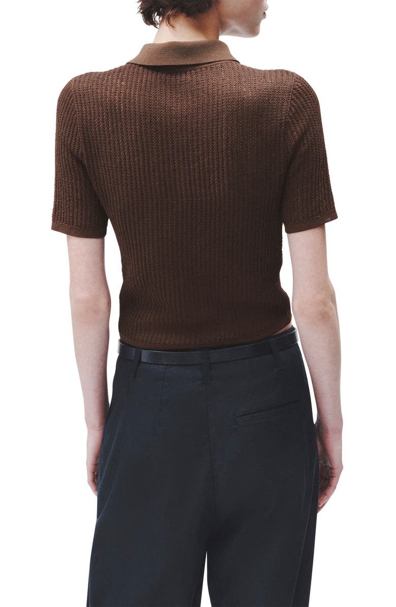 rag & bone Viola Knit Polo, Alternate, color, 