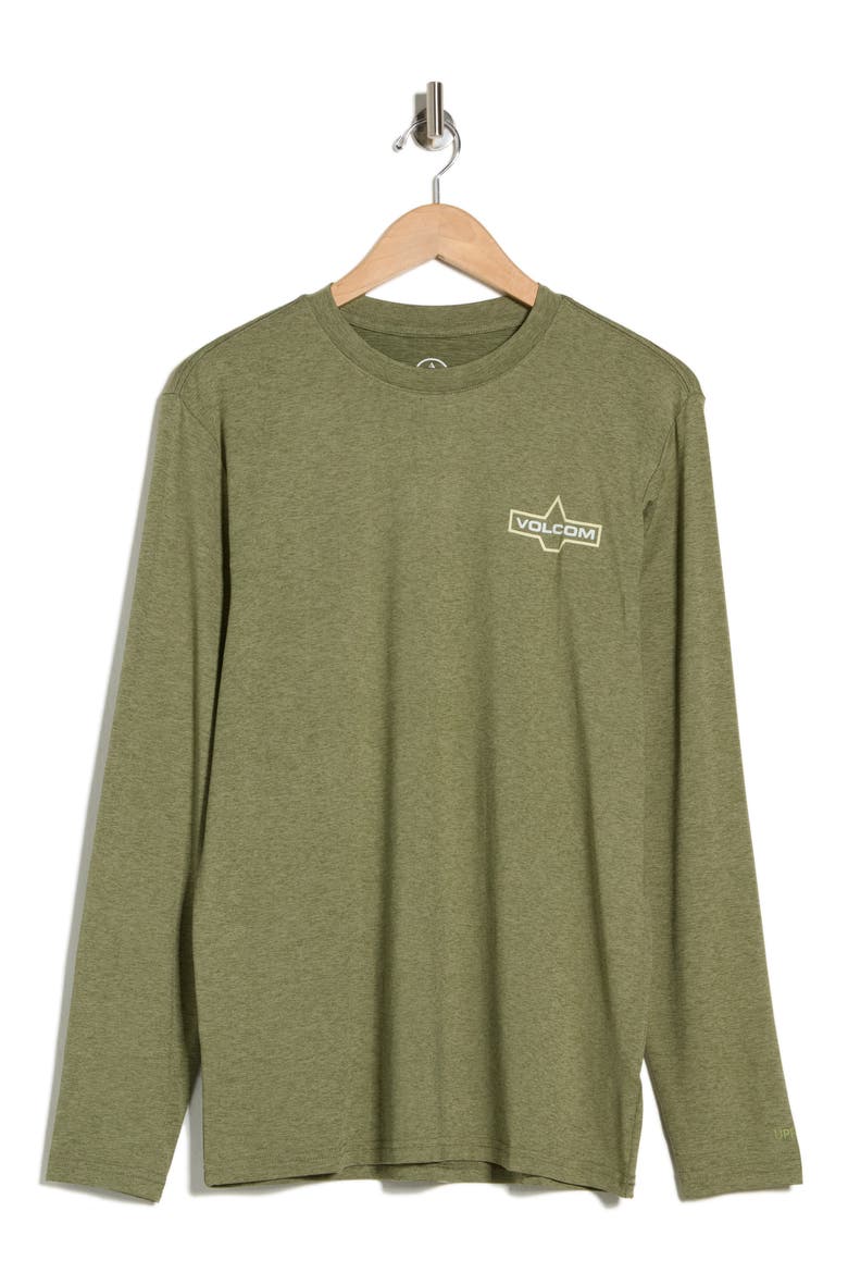 Remy Long Sleeve Swim Shirt, Alternate, color, WINTER MOSS